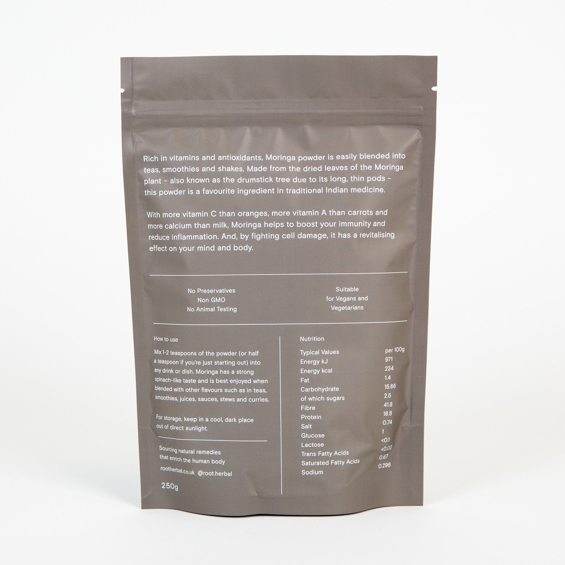 Moringa Powder - Root Herbal