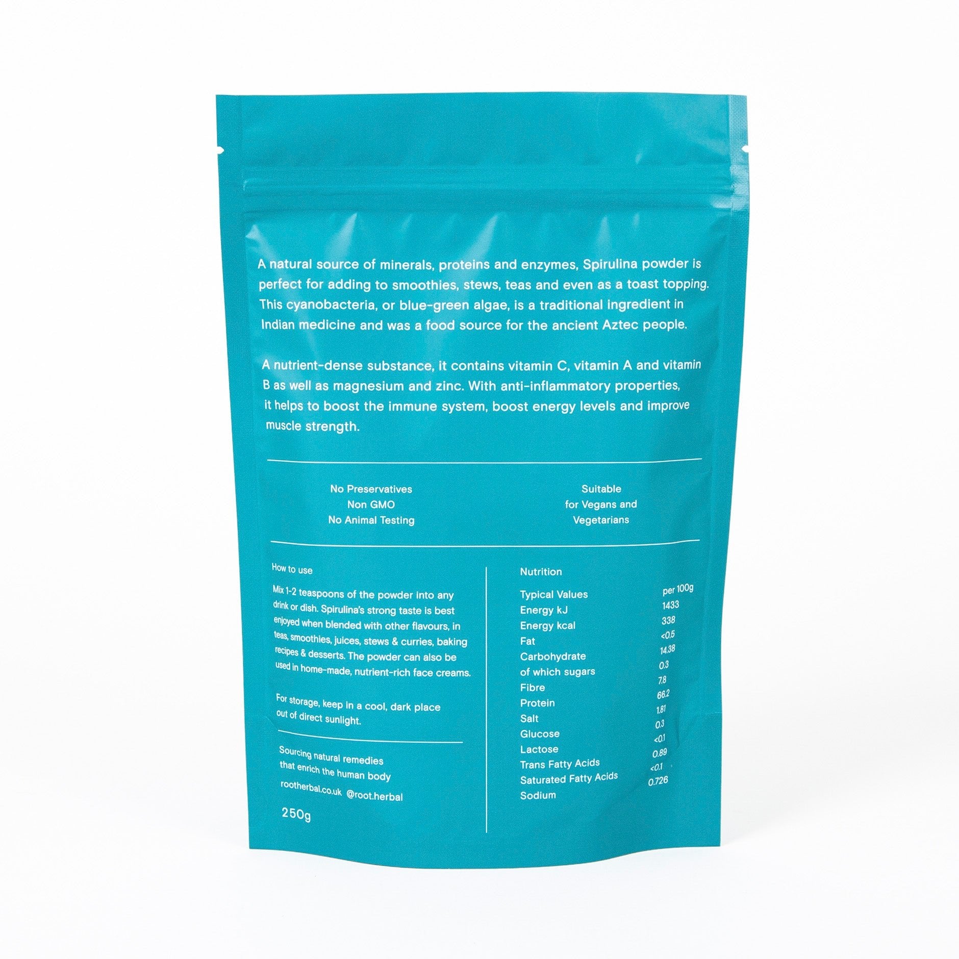 Spirulina Powder - Root Herbal